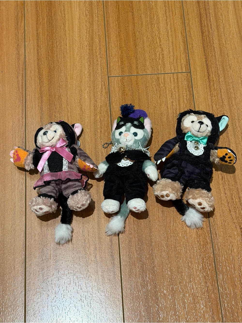 Disneyland Duffy ShellieMay Gelatoni Plush Doll Key Chain Halloween Tokyo Japan